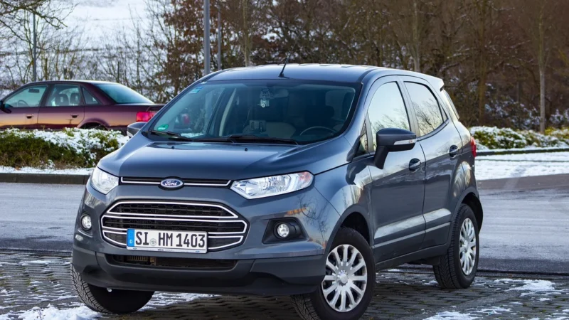 Max Dywanik Ford Ecosport Crossover 2014 Dywaniki Gumowe