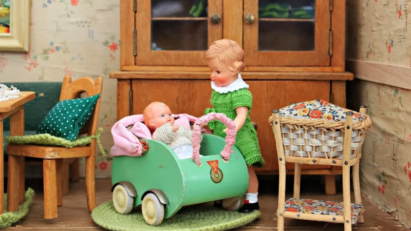 Milly Mally Wózek dla lalek Susie Prestige Mint