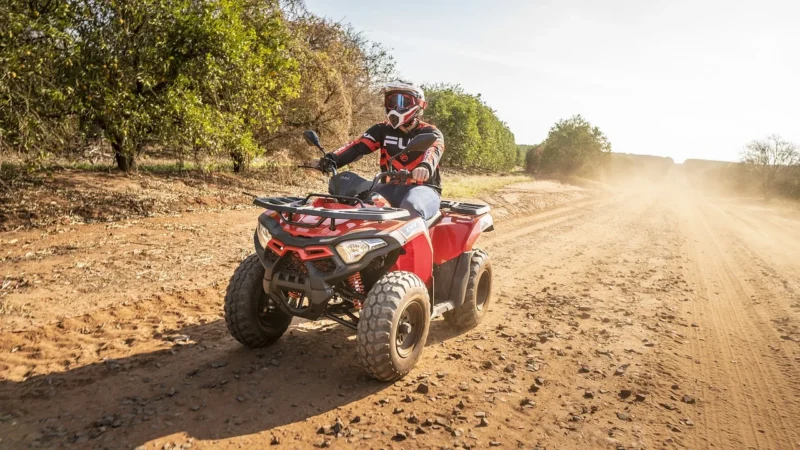 Mini Quad ATV 49 cc BS-RACER PILOTY DWUSUW AUTOMAT