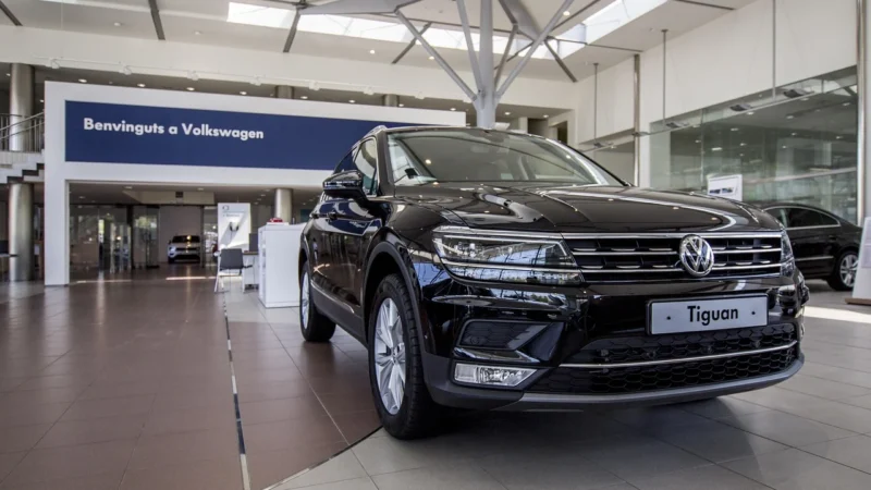 Newstyling Volkswagen Tiguan Allspace 2017 Dywaniki Gumowe