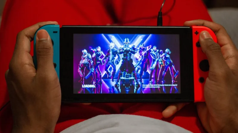 Nintendo Switch Joy-Con Para Niebieski i Czerwony